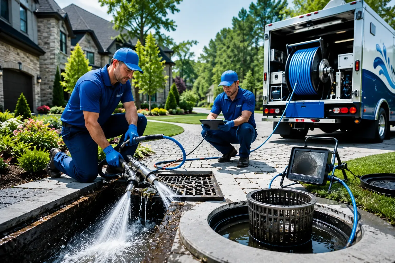 Local outdoor drain cleaning professionals in Downing, WI
