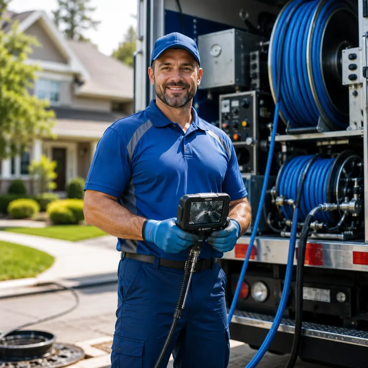 Local outdoor drain cleaning specialists in Downing, WI